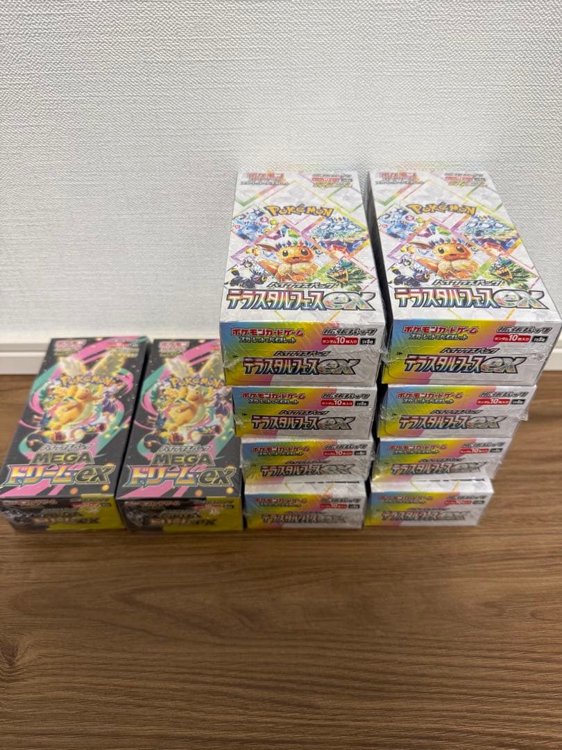 ポケモンカード　テラスタルフェスex ドリームexシュリンク付き