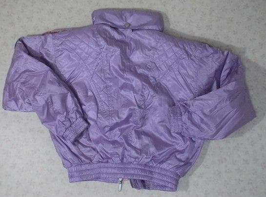 3964　レディース　スキーウエア　ジャケット　紫Ｘピンク