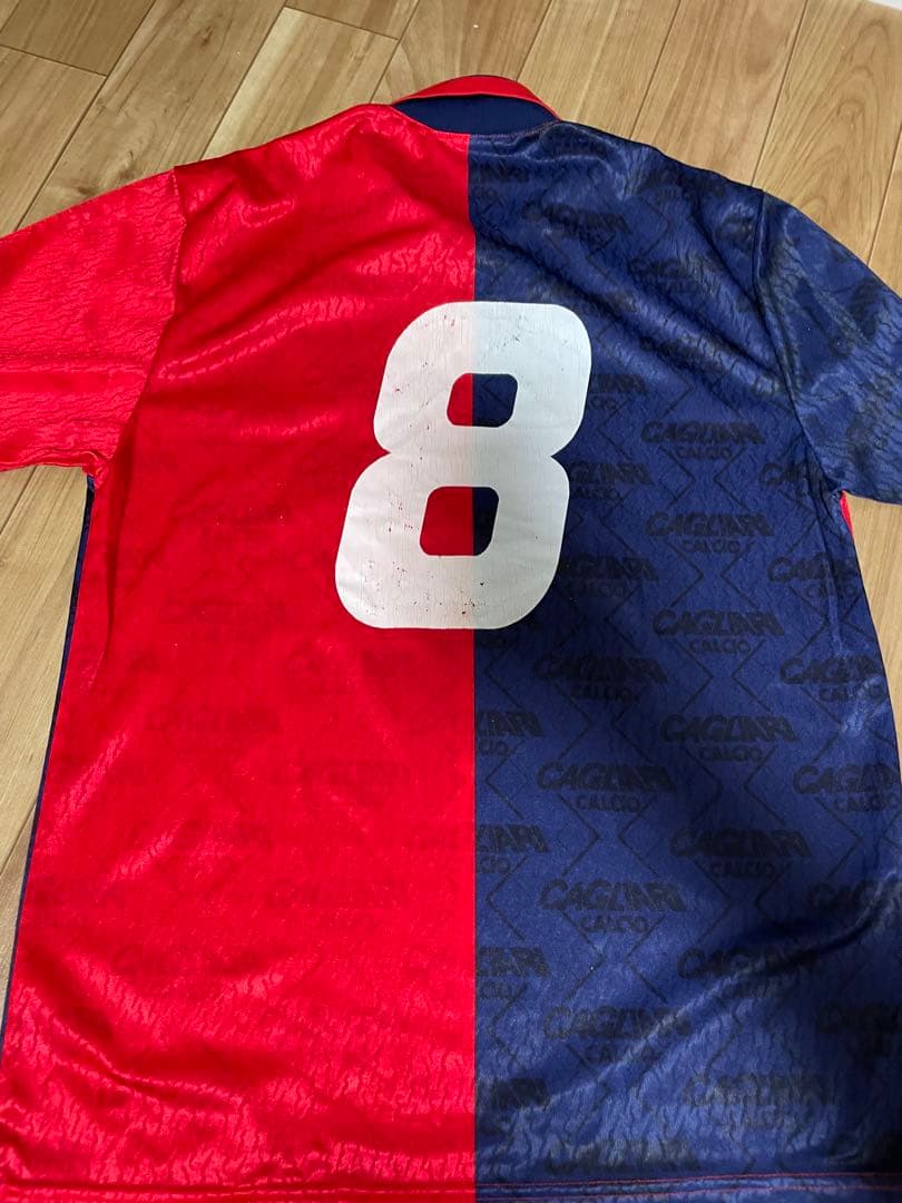 カリアリユニフォーム　94/95年　貴重ユニフォーム　アッレグリ