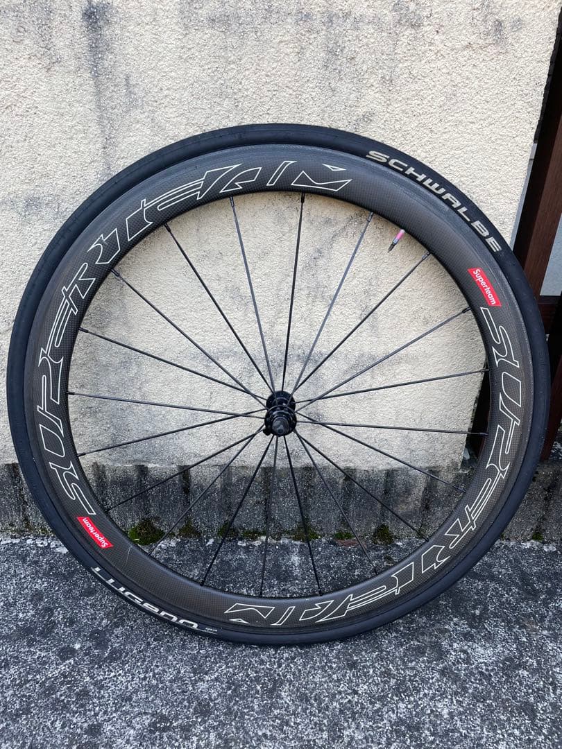 SUPERTEAM カーボンホイール50mm 前後両セット