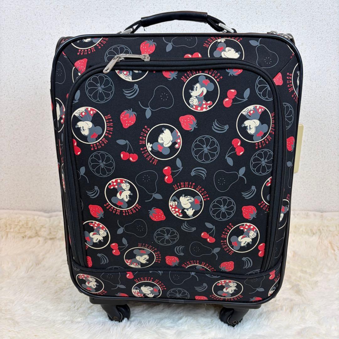 送料無料 ミニーちゃんキャリーケース ディズニー スーツケース 鞄 バッグ