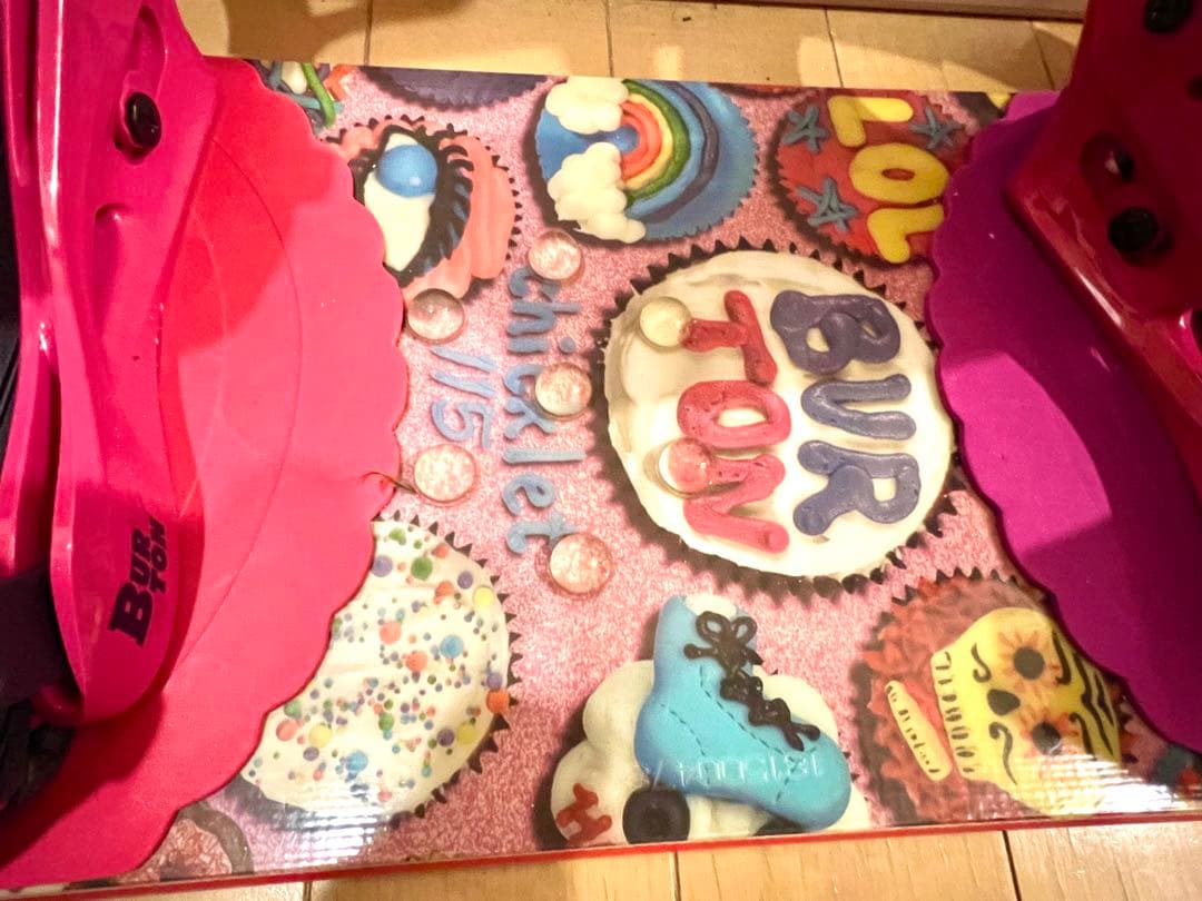 BURTON バートン　スノーボード 113cm　ボードビンディング２点セット