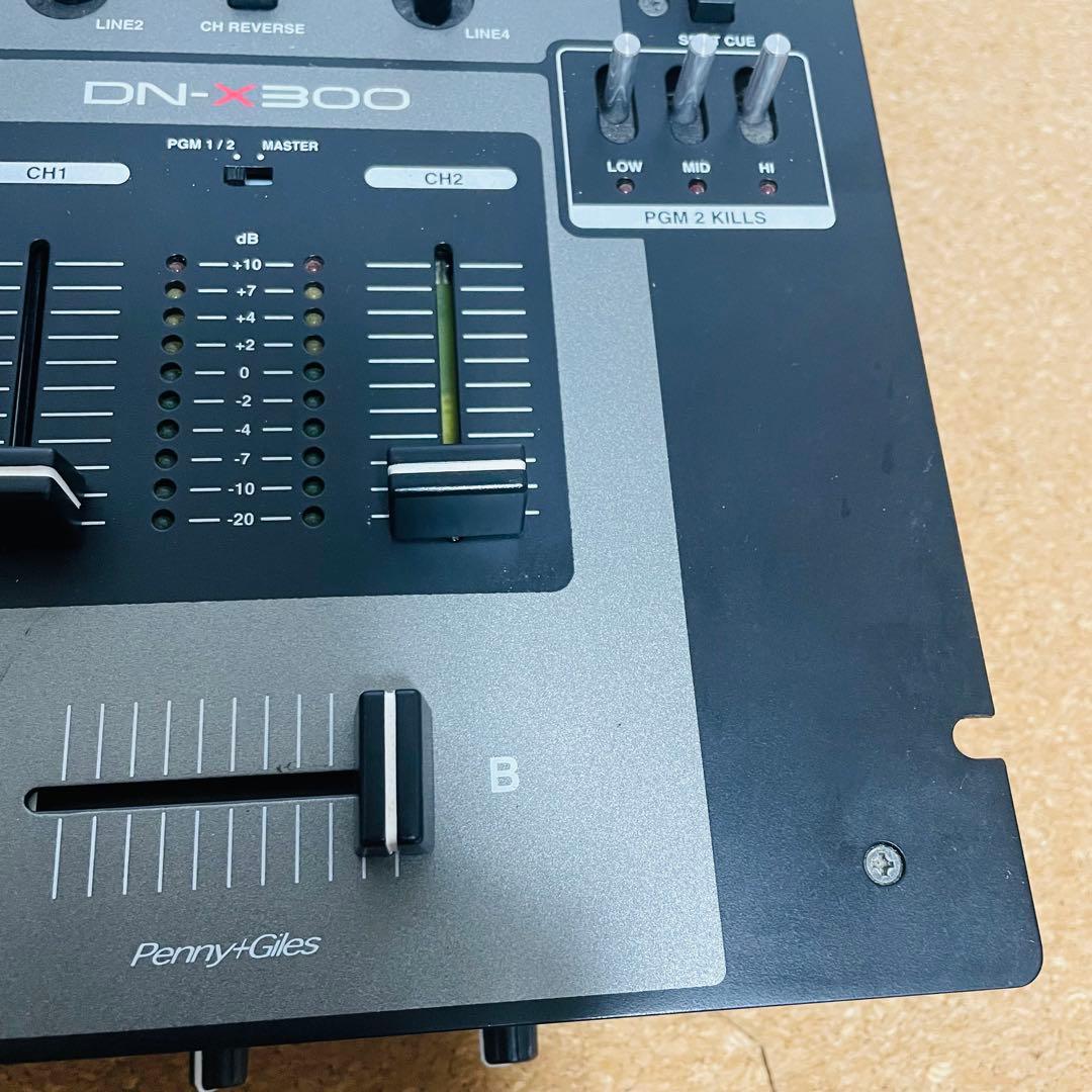 美品　DENON DN-X300　DJミキサー アダプター付