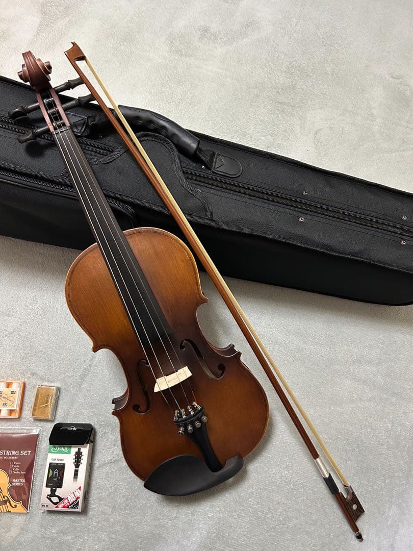 *バイオリン*初心者セット*Hallstatt V-12*4/4サイズ*ブラウン