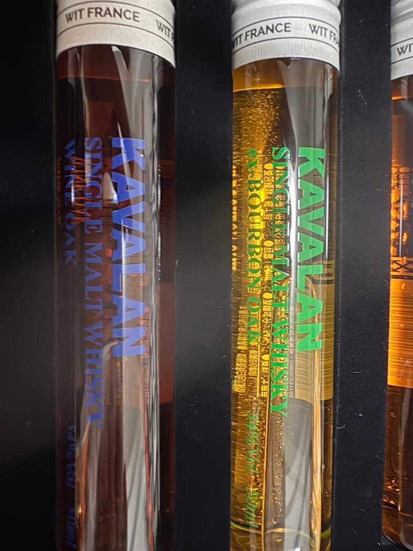 KAVALANカバラン　試験管ミニボトル　50mlx6本　ウイスキー