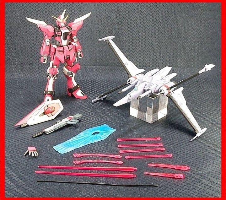 HG 1/144 インフィニットジャスティスガンダム弐式 改修 塗装済 完成品