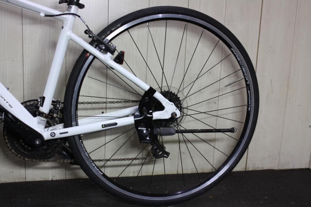 PRECISION SPORT アルミ 24速 430mm クロスバイク 白