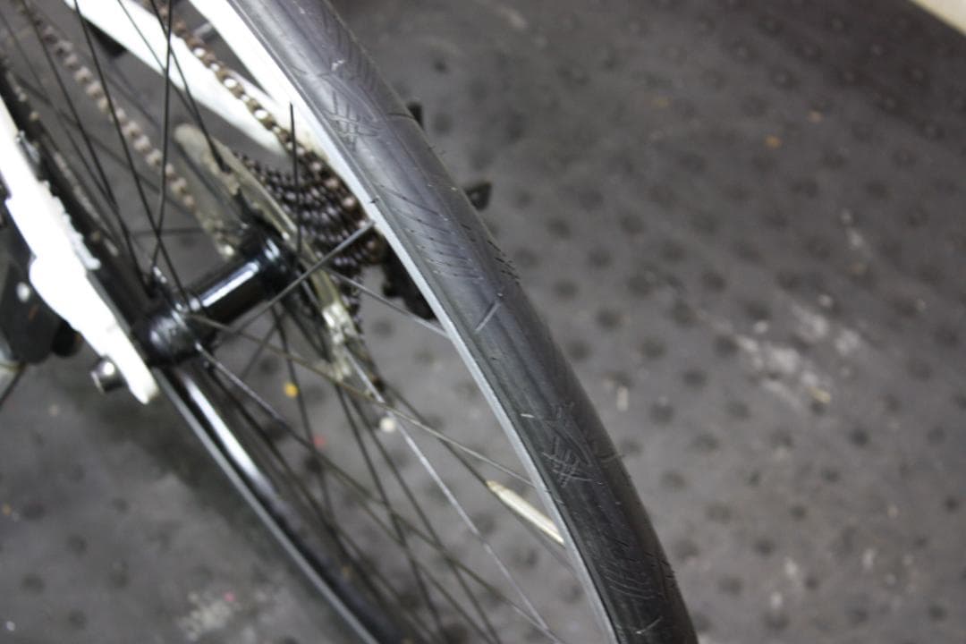 PRECISION SPORT アルミ 24速 430mm クロスバイク 白