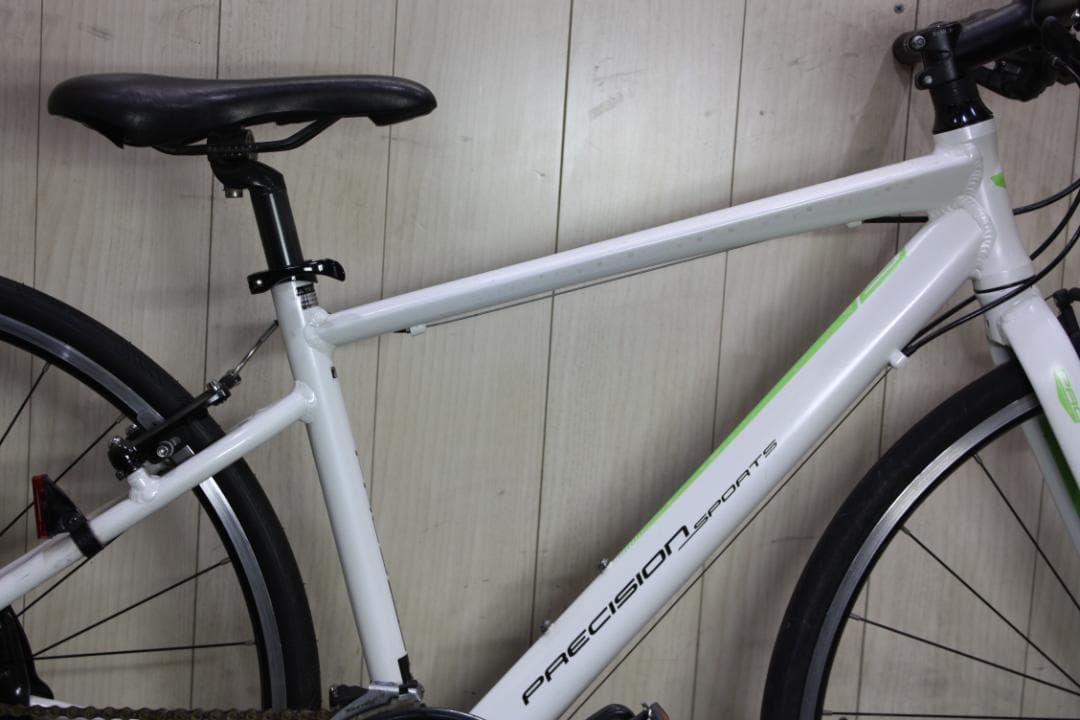 PRECISION SPORT アルミ 24速 430mm クロスバイク 白