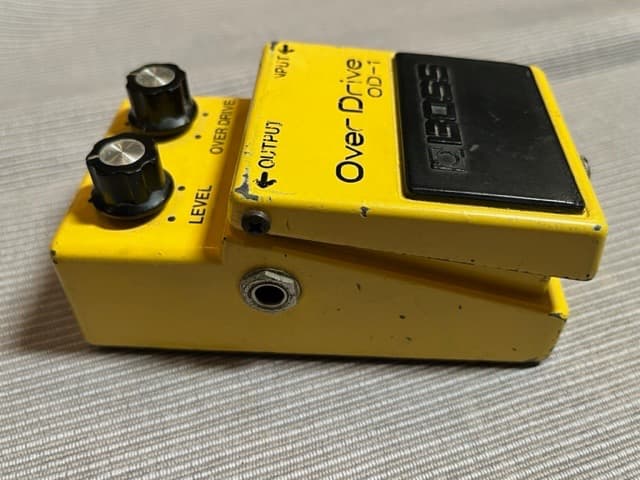 【美品】BOSS OD-1　銀ネジ　1980年製