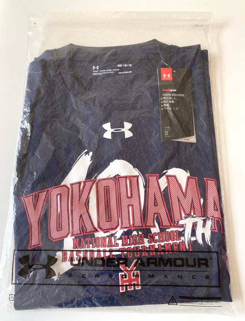 横浜高校野球部　100回記念大会 甲子園出場記念Tシャツ