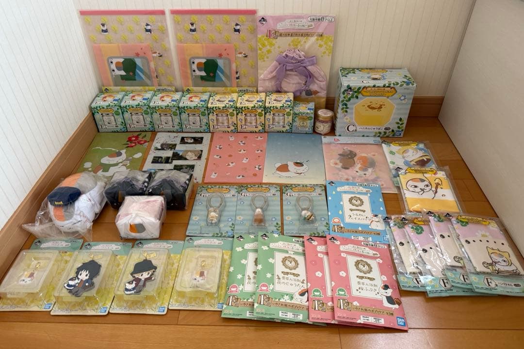 【未使用未開封】夏目友人帳 ニャンコ先生 一番くじ グッズ