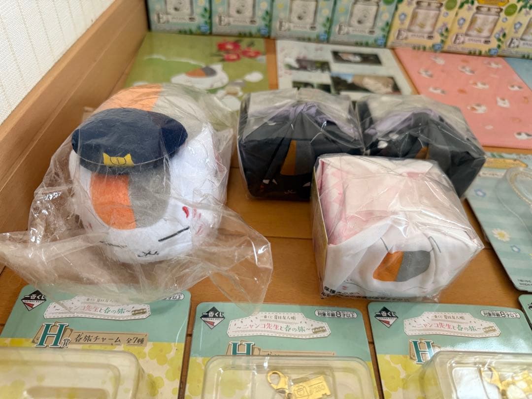 【未使用未開封】夏目友人帳 ニャンコ先生 一番くじ グッズ