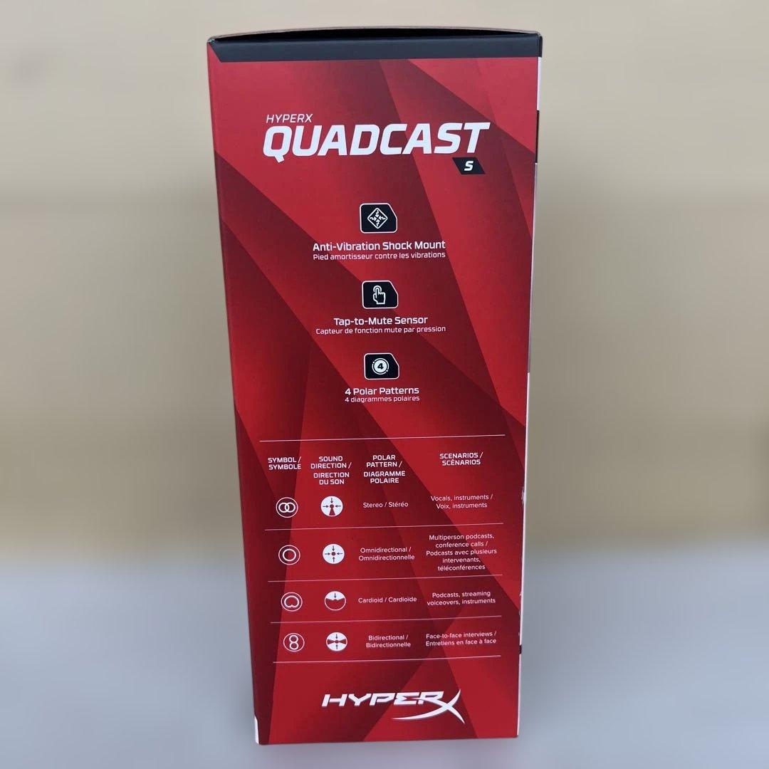 601226 HyperX QuadCast S スタンドアロンマイク
