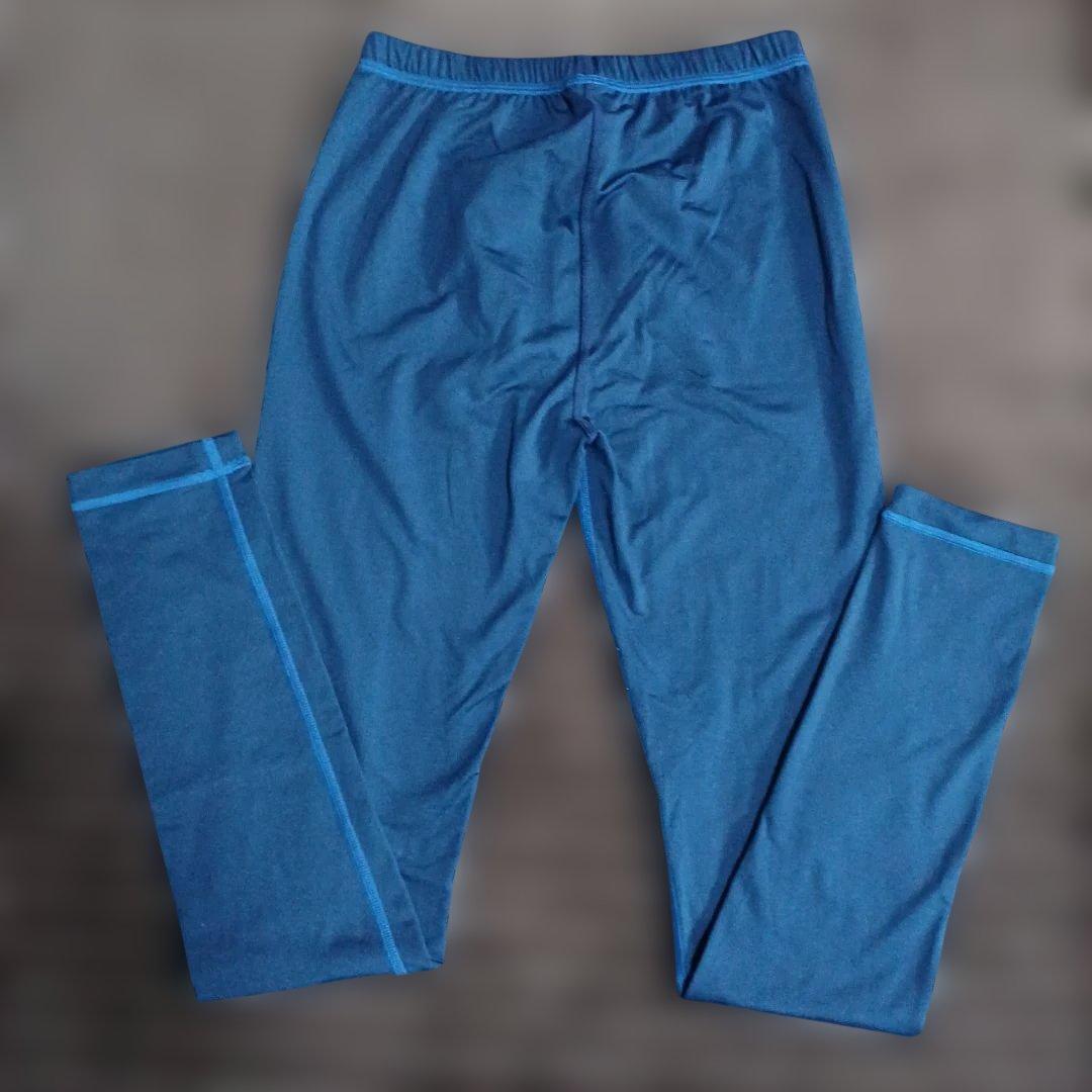 LL.Bean キッズ防寒インナー長袖上下セット L 14-16才適応　紺