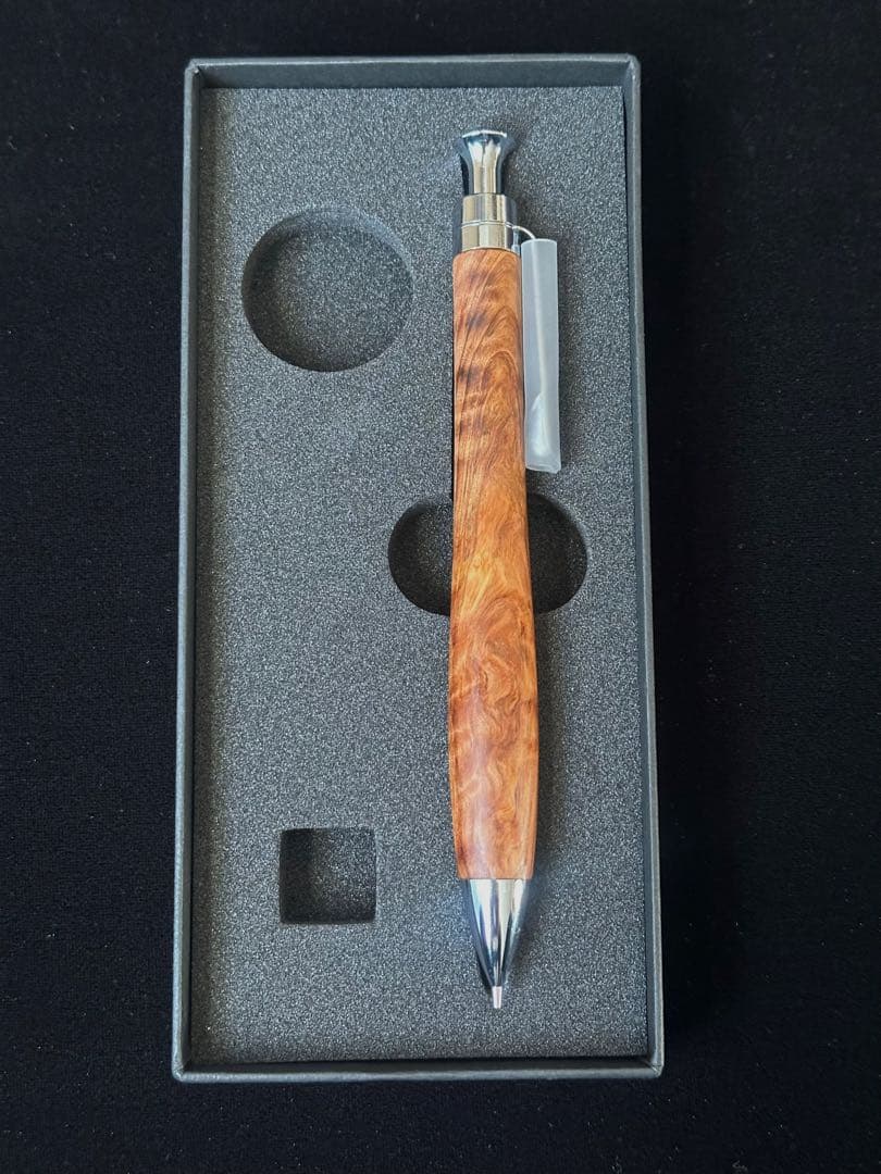 こぶた工房シャープペンシル 屋久杉極上杢0.5mm