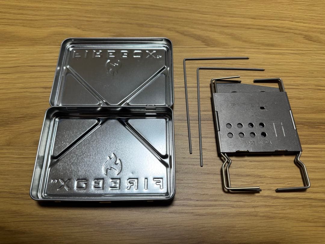 ファイアーボックス　ナノ　チタン　FireBox Nano Stove