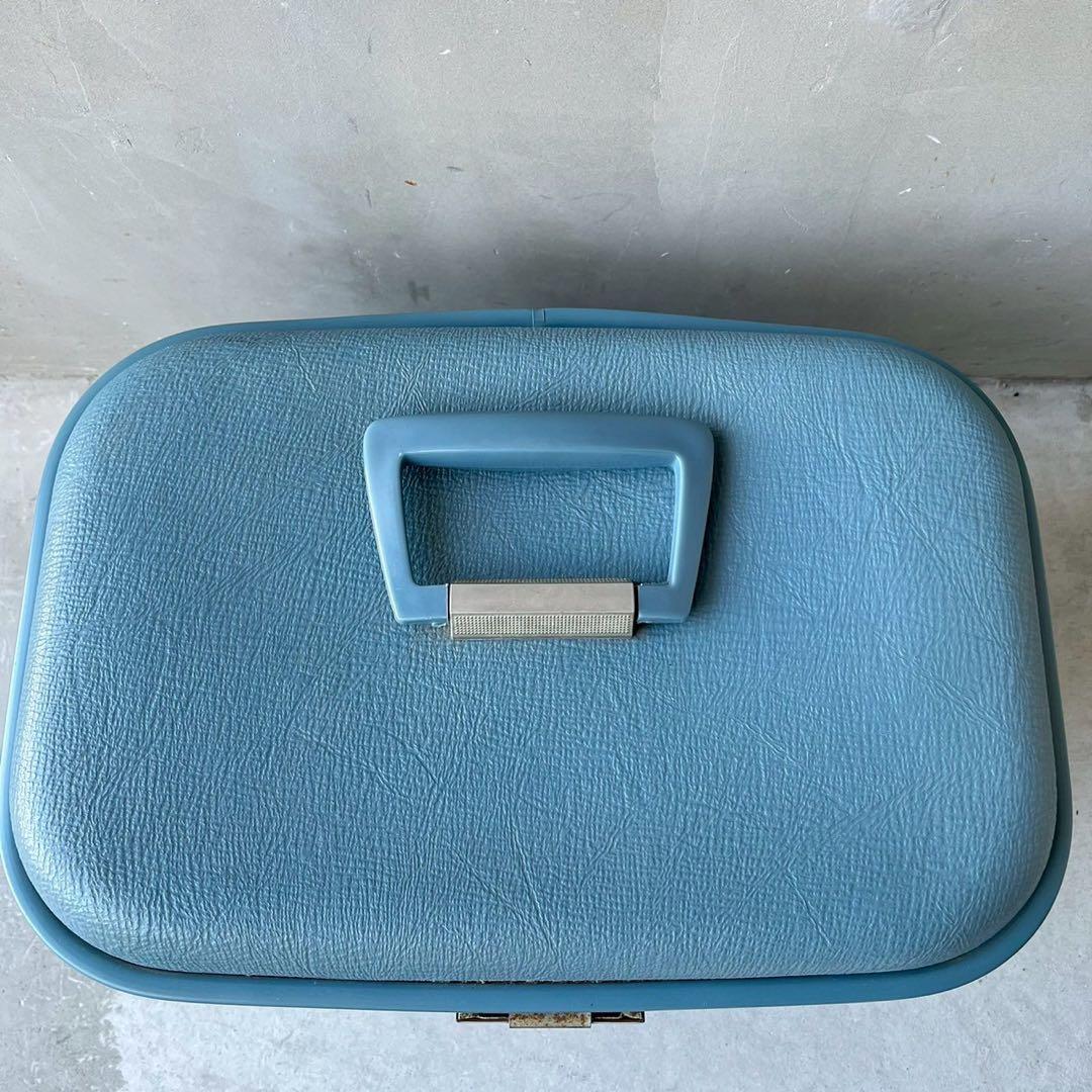 【USA vintage】スカイライナー トレインケース メイクボックス