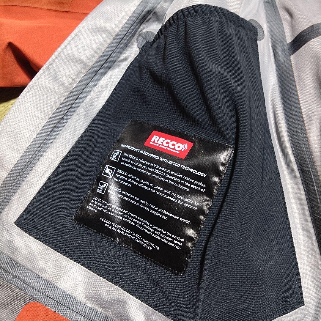 マウンテンハードウェア バウンダリーリッジ　ゴアテックス M　上下　オレンジ