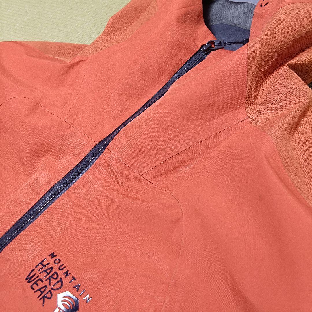 マウンテンハードウェア バウンダリーリッジ　ゴアテックス M　上下　オレンジ