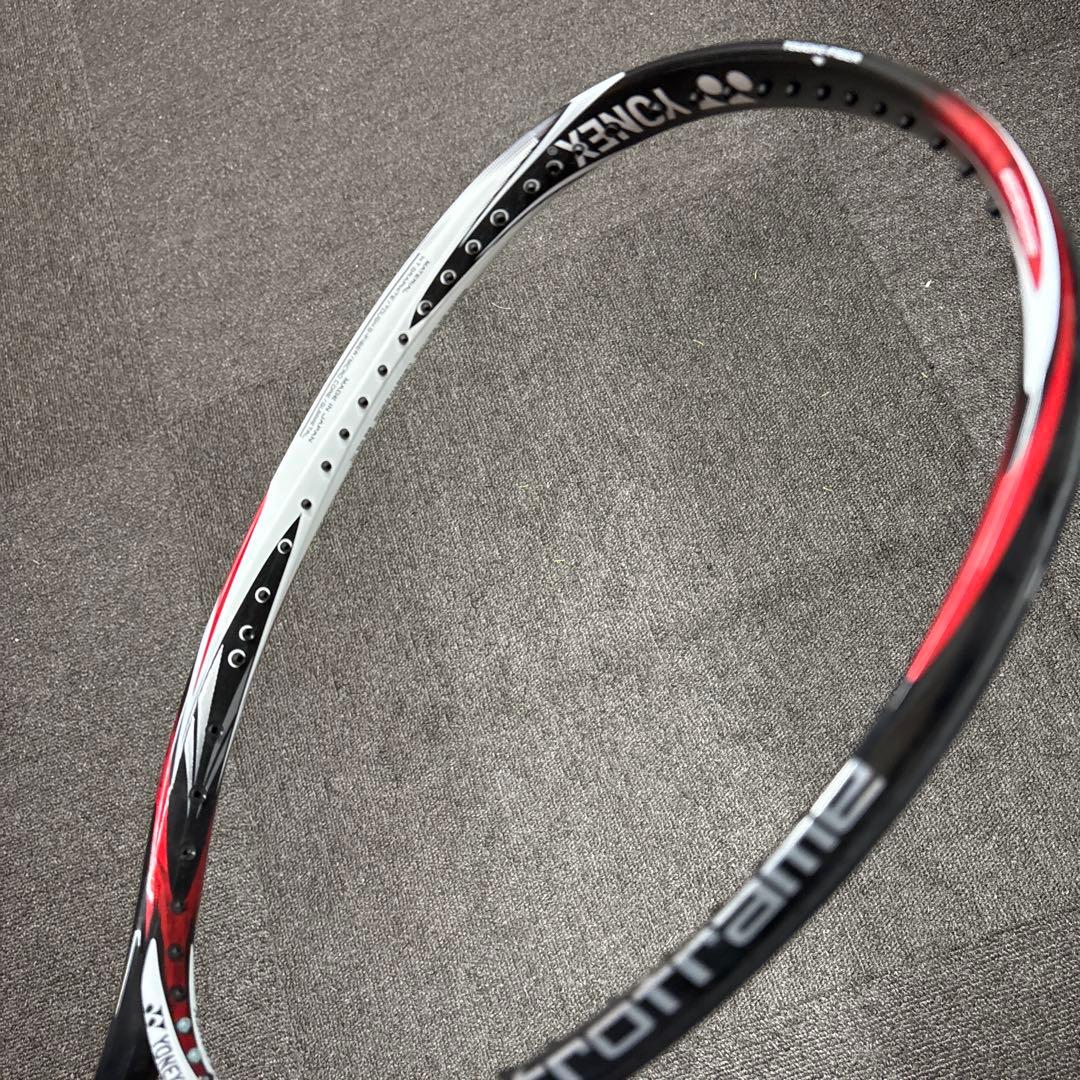 NEXIGA 90G ソフトテニスラケット 赤黒