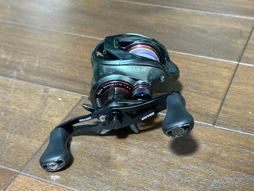 SEASIR DCast ベイトリール　DCブレーキ搭載　左ハンドル