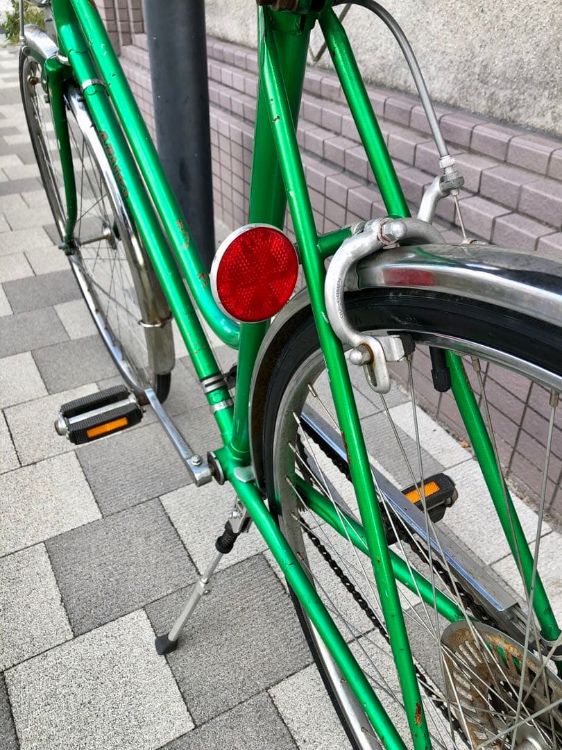 AZUKI 　自転車　ビンテージ　昭和レトロ　5段変速　27インチ　東京