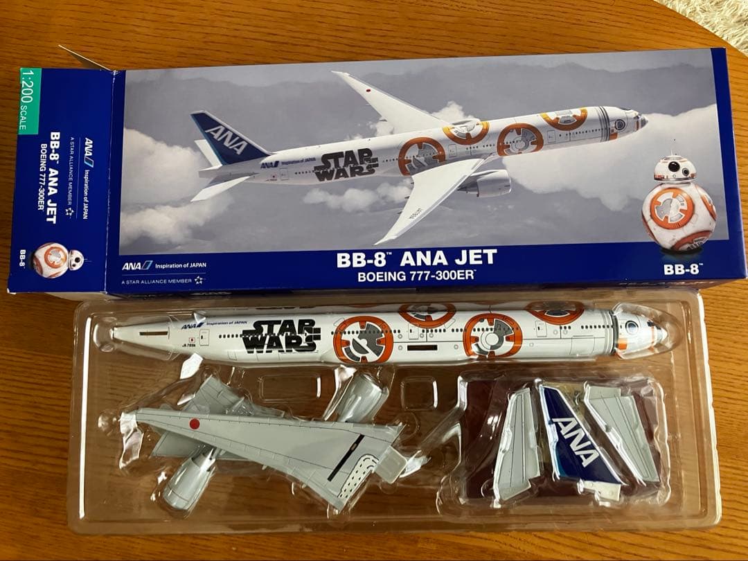 【明日まで】BB-8 ANA JETBoeing 777-300ER 1/200