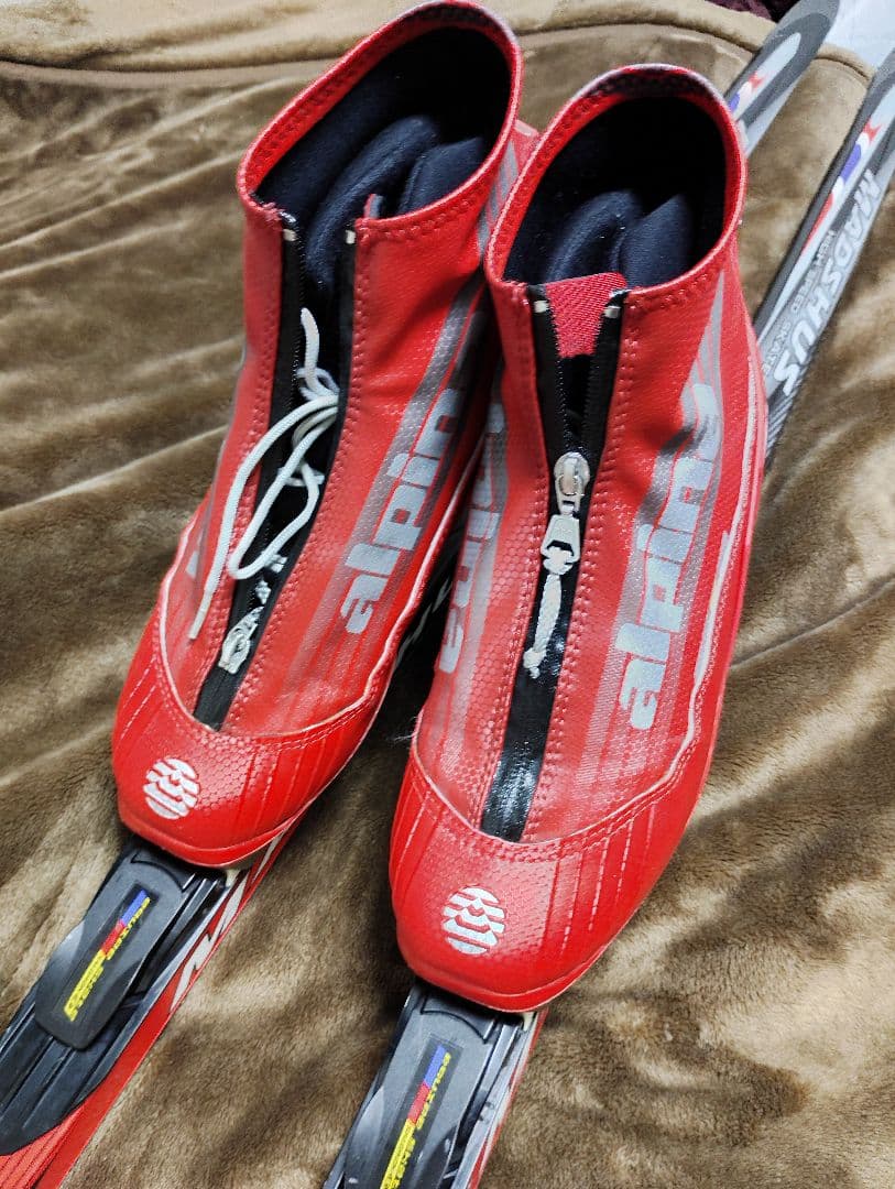 とら MADSHUS マズシャス クロスカントリー　alpina ブーツ