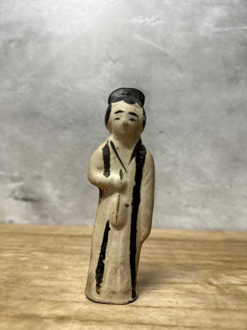 中国美術　人物像　磁州窯　骨董品　貴重　希少