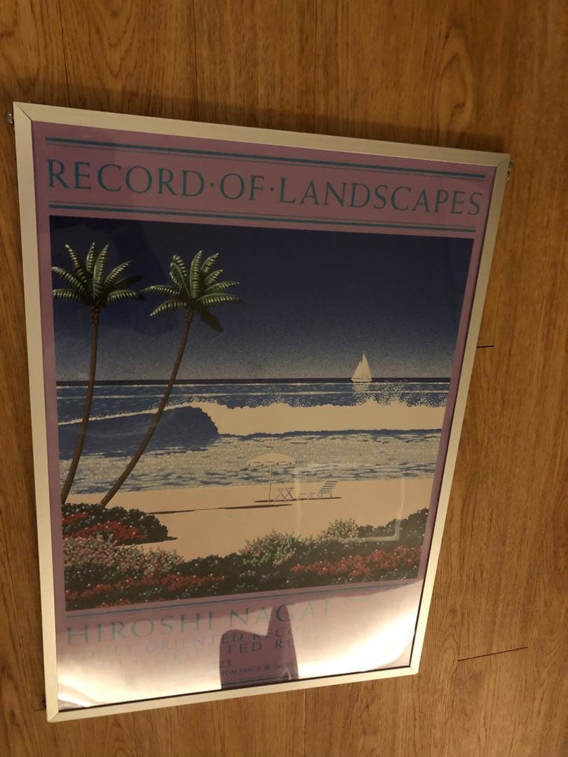 絶版！【激レア2023限定品】永井博阪急メンズ限定ポスター