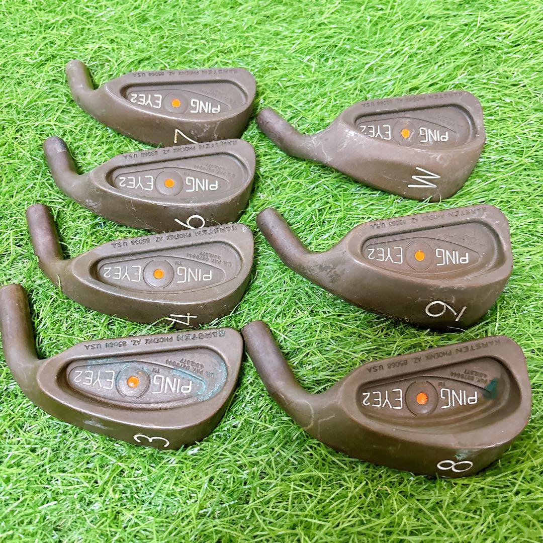 1ヘッドのみ　ベリリウムカッパー　ゴルフクラブ　メンズアイアン　ピン　右利き用