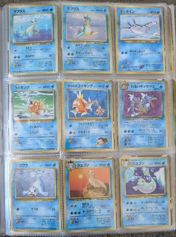 ア*キ様 ポケモンカード 旧裏 引退品 まとめ売り ファイルごと 451枚