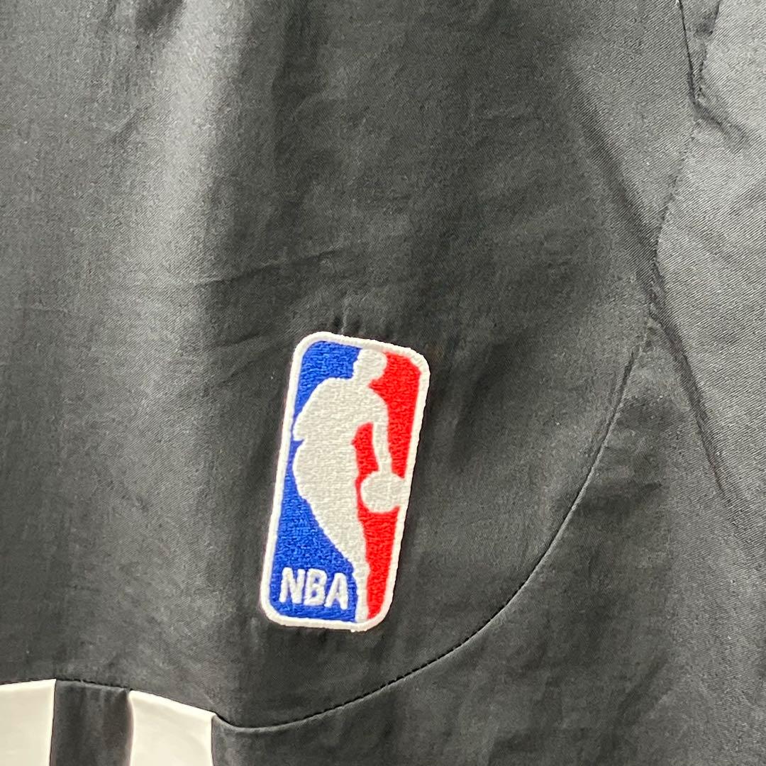 adidas NBA アディダス ウーブンパンツ ナイロン バスケ メンズ 黒