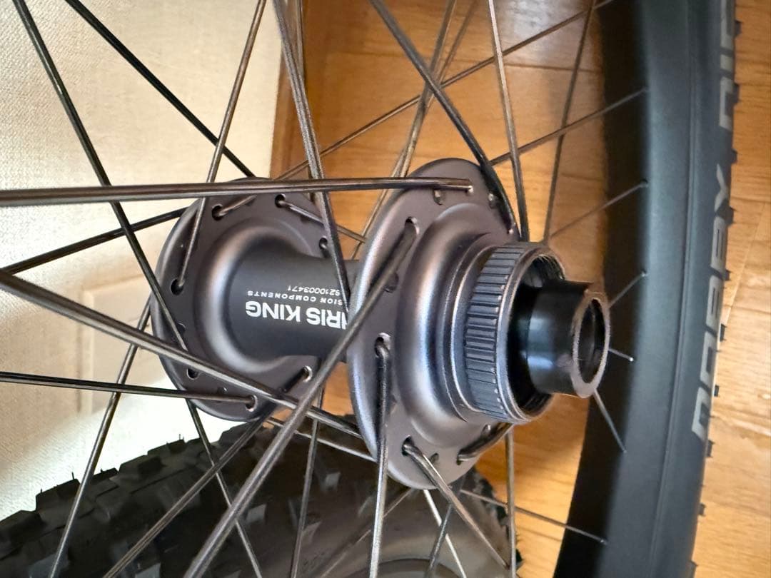 セミファットバイク用ホイールセット　クリスキング& DTSwiss