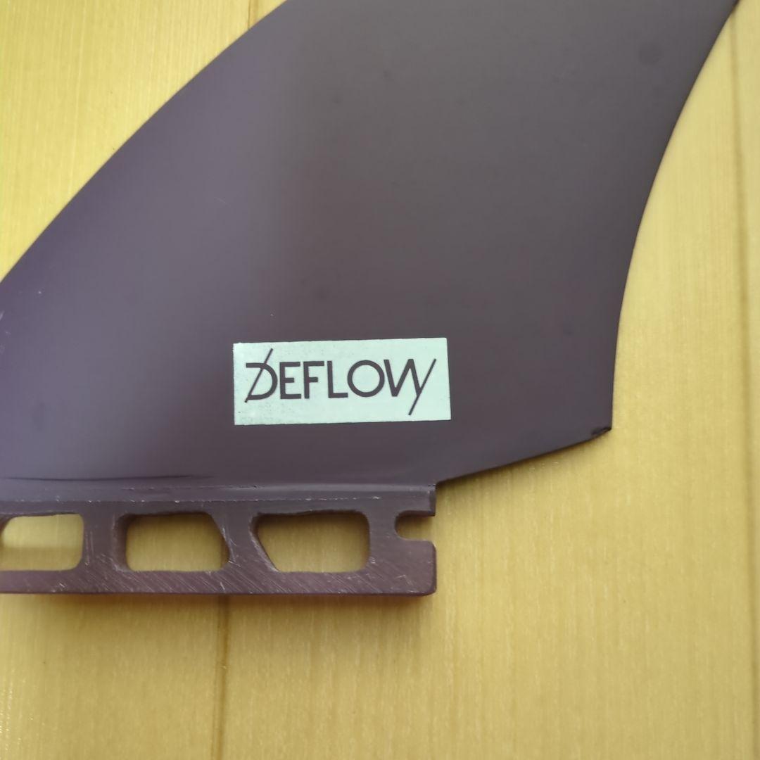 DEFLOW 紫 ツインフィン