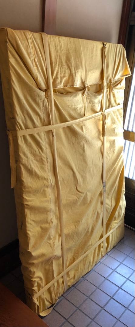 卒業制作◉F100号の油絵・パネルが2枚用運搬用大型袋と荷物固定ベルト4本セット