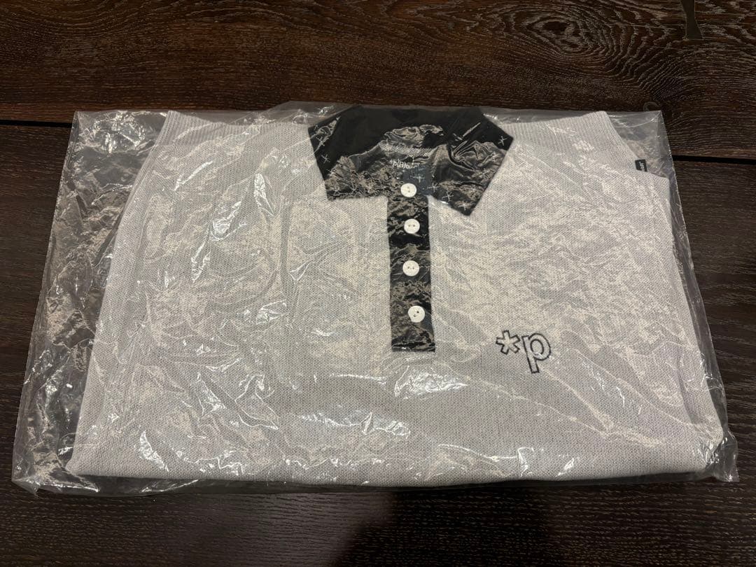 完売品*p(R)ojectR®(プロジェクトアール) ニットポロシャツ Mサイズ