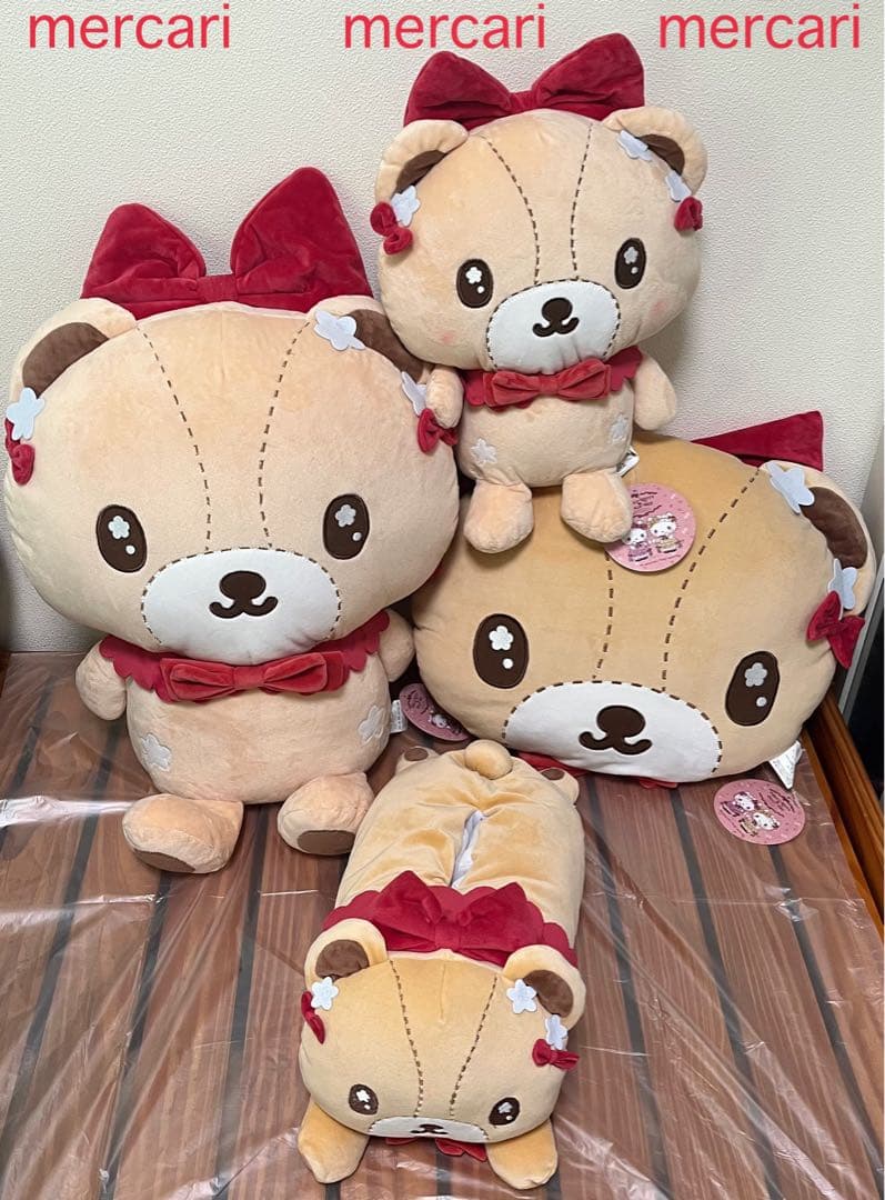 Sanrio ハローキティ キティ ぬいぐるみ クッション タイニーチャム