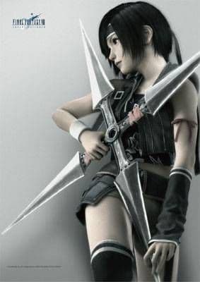 ウォールスクロール ビジュアル エアリス ティファ ユフィ FF7AC リメイク