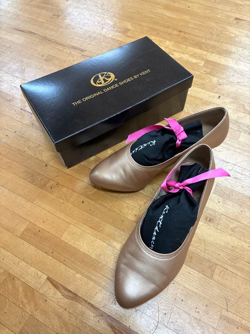 お値下げ❤︎【Kentdance】24.5cmW（ワイド）ケント社交ダンスシューズ