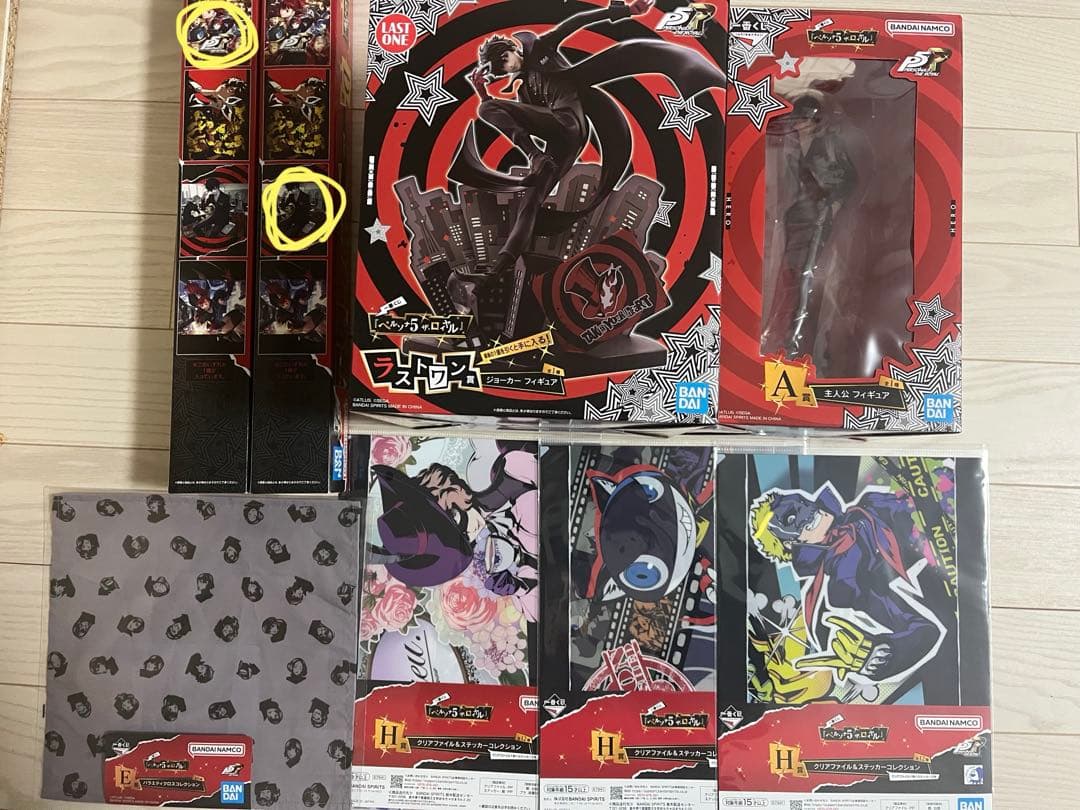 一番くじ 『ペルソナ５ ザ・ロイヤル』 A賞D賞ラストワン賞セット➕おまけ