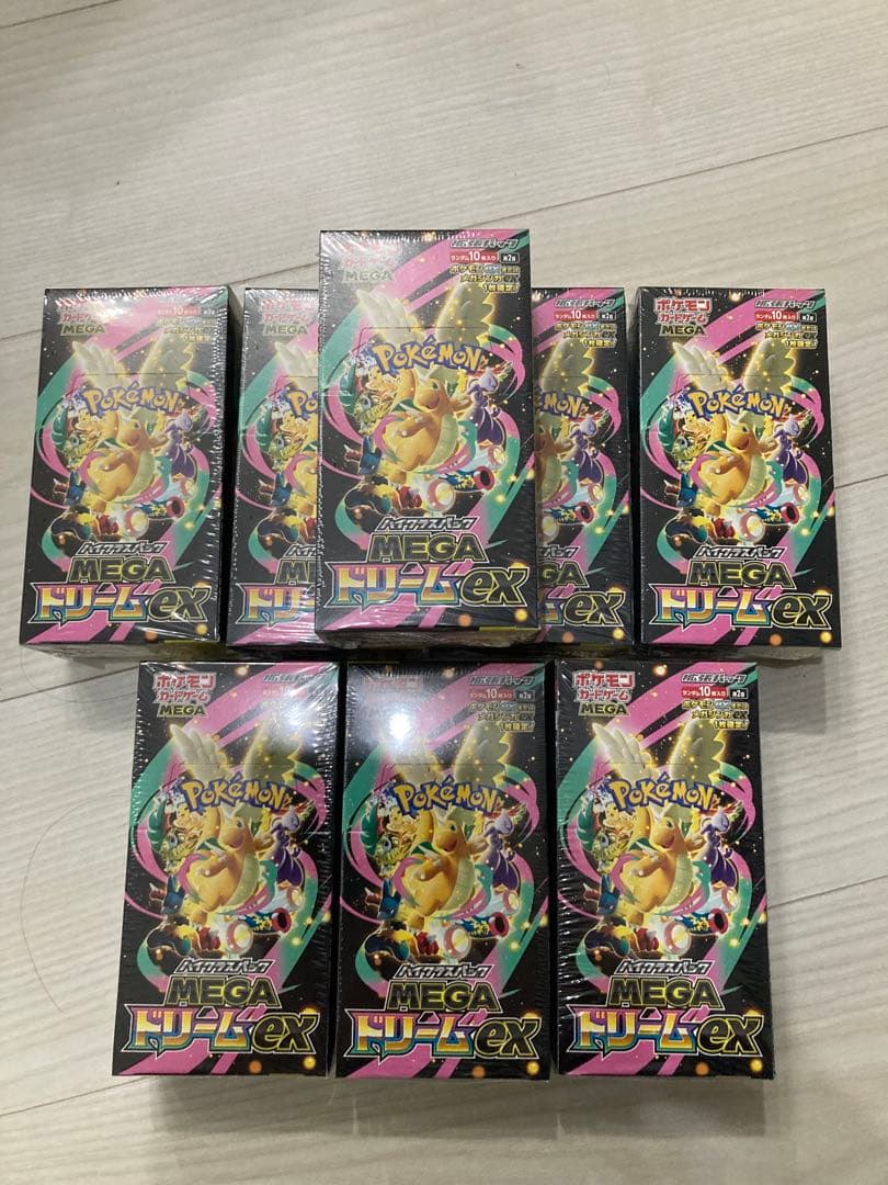 ポケモンカードゲーム メガドリームex 8BOX シュリンク付き