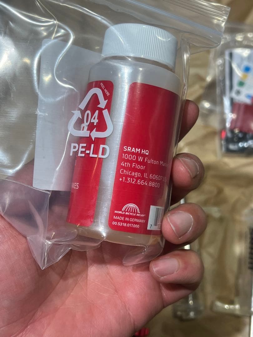 SRAM ブレーキブリーダーキット