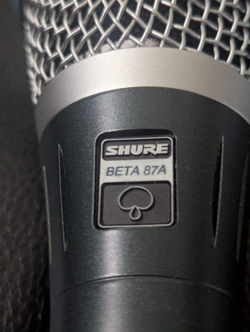 SHURE BETA 87A コンデンサーマイク｜動作確認済｜ホルダー・ポーチ付
