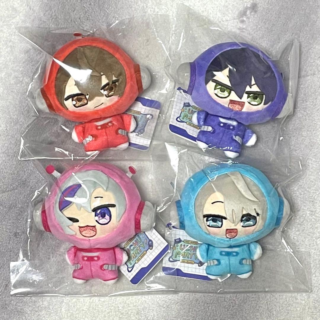 ろふまお ROF-MAO ぬいぐるみマスコット 4体セット