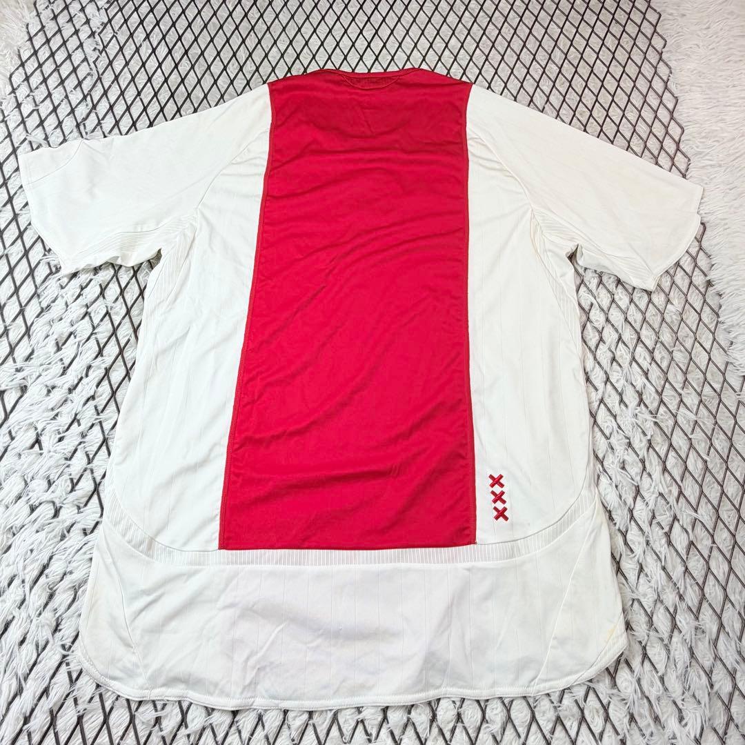 美品　adidas AJAXユニフォーム　Oサイズ　ユニフォームコーデ