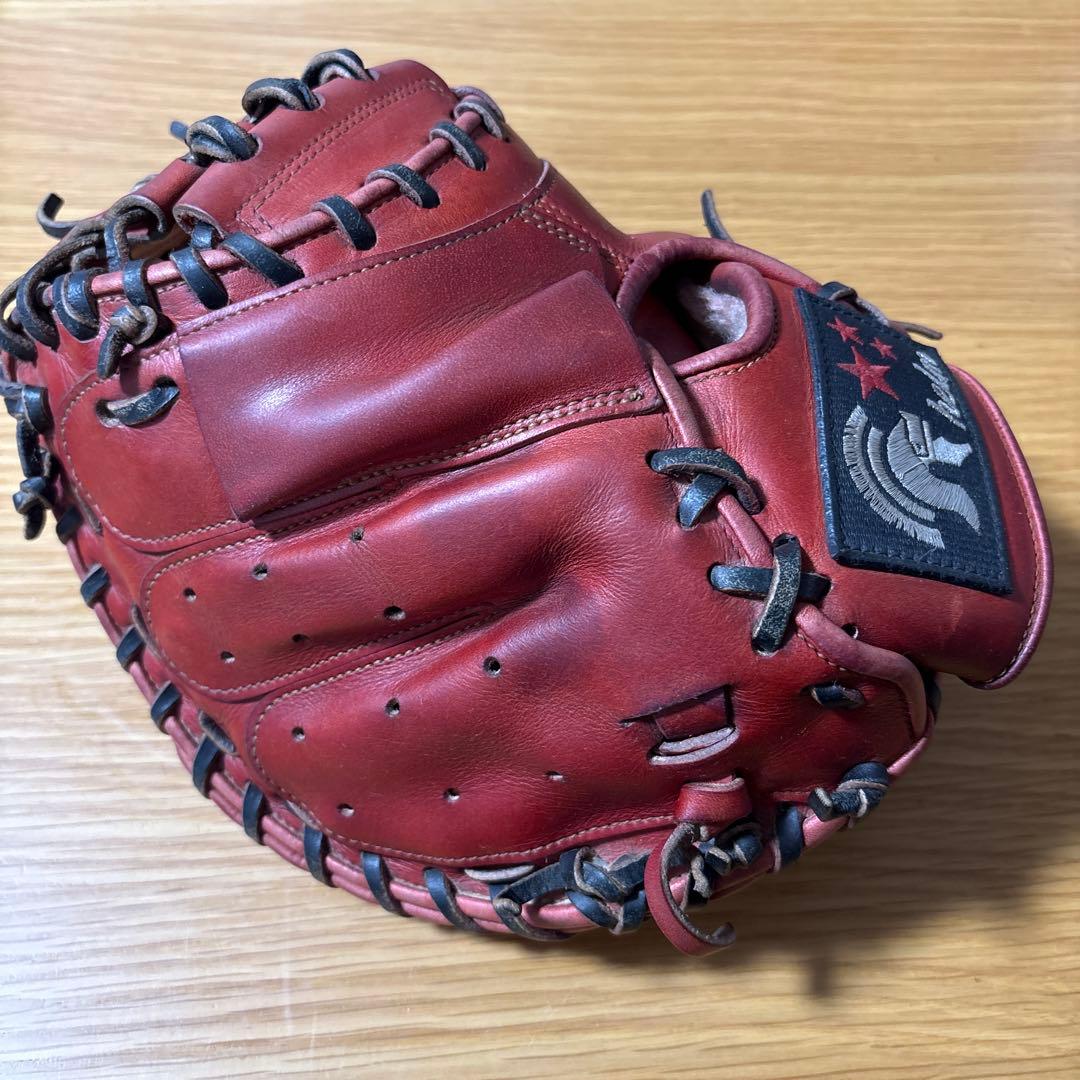 r*3様 helm ヘルム 限定 少年軟式 キャッチャーミット S505X 日本