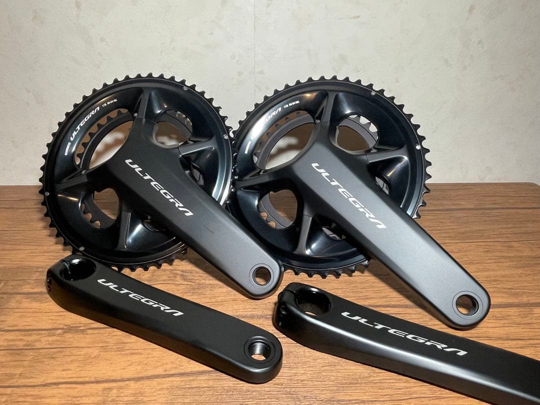 【2点セット】FC-08 クランク　50-34T 165mm