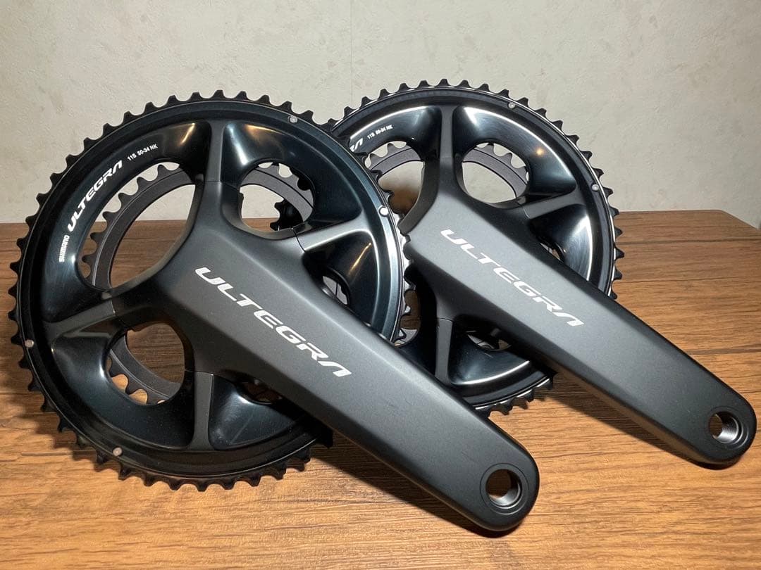 【2点セット】FC-08 クランク　50-34T 165mm